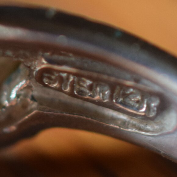 2 Sterling Garnet 12k. Black Hills Gold Necklace Ring Set January Birth Stone - Picture 9 of 14